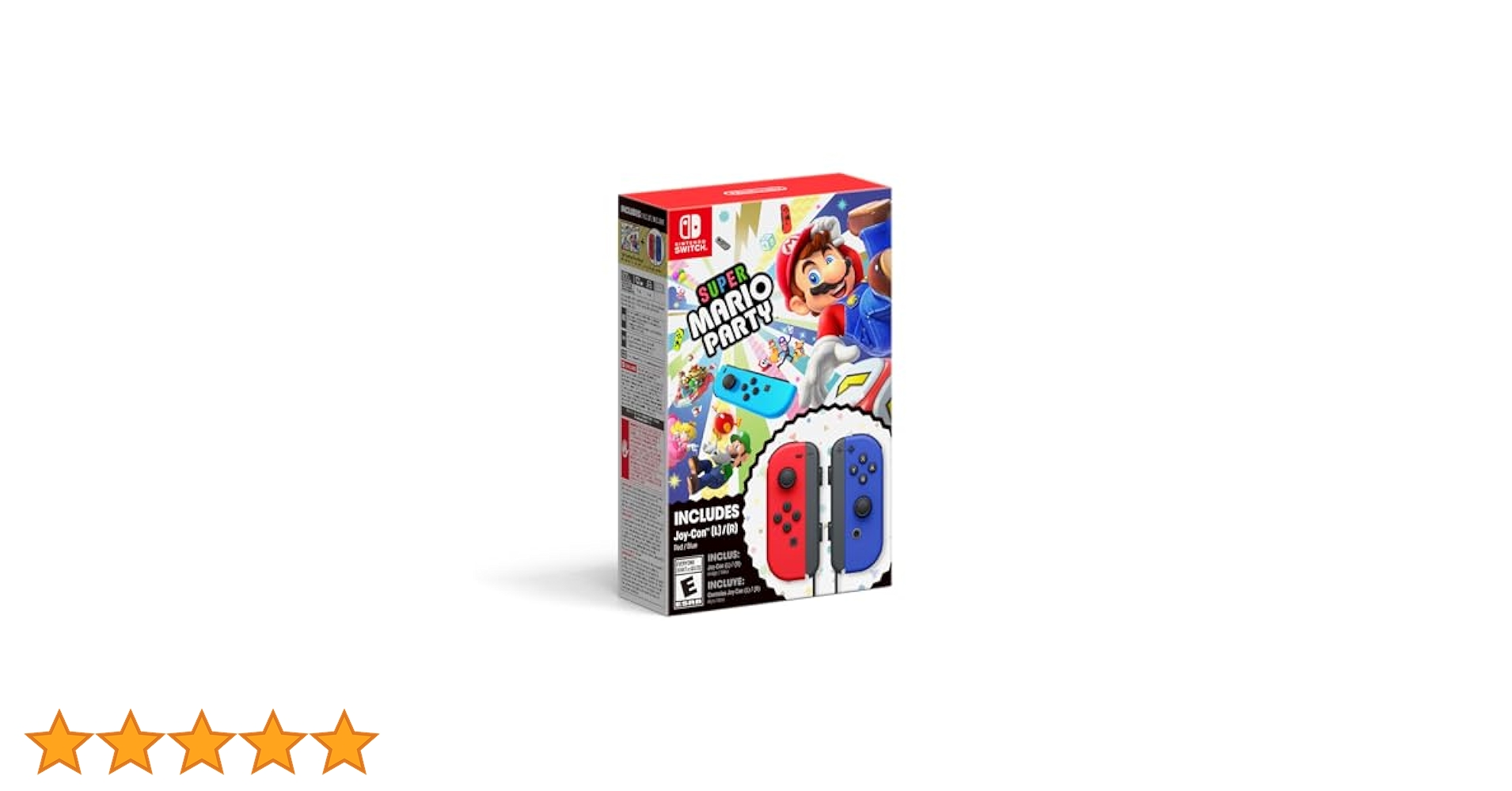 Nintendo Switch - Nintendo SwitchとスーパーマリオJoy-conセット Amazon.co.jp: スーパー マリオパーティ 4人で遊べる Joy-Con